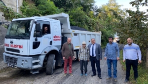 Asfaltlama çalışması Bozcaali Mahallesi'nde sürüyor