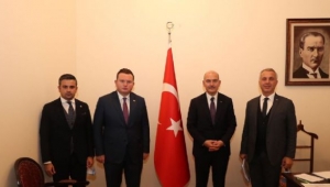 Başkan Babaoğlu, Bakan Soylu ile görüştü