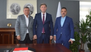 Başkan Basa ve Kartal'dan Genel Müdür Süslü'ye Ziyaret