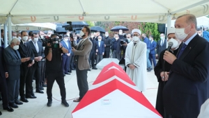Cumhurbaşkanı Erdoğan, AK Parti İstanbul Milletvekili İsmet Uçma’nın cenaze törenine katıldı