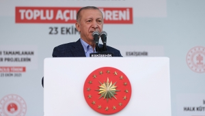 Cumhurbaşkanı Erdoğan, Eskişehir'de toplu açılış törenine katıldı
