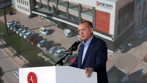 Cumhurbaşkanı Erdoğan, HAİER Beyaz Eşya Fabrikası ve 52 fabrikanın açılışına katıldı