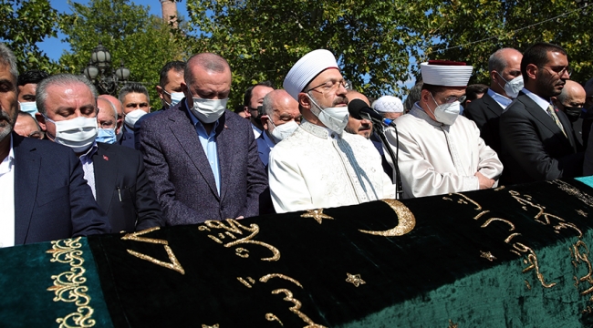 Cumhurbaşkanı Erdoğan, Oğuzhan Asiltürk’ün cenaze törenine katıldı