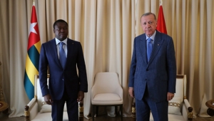 Cumhurbaşkanı Erdoğan, Togo Cumhurbaşkanlığı Sarayı’nda
