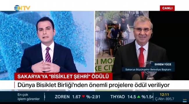 Ekrem Yüce, Danimarka'dan Türkiye'ye canlı bağlandı