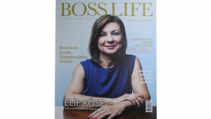 Elif Köse BoosLife'a kapak oldu