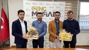 Genç MÜSİAD ilçenin meşhur ayvasını ve yöresel ürünlerini tanıttı