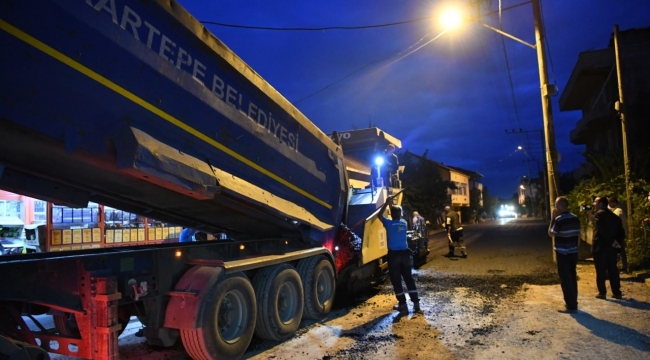 İbrikdere Mahallesi'ne asfalt serildi