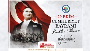 KDZ EREĞLİ BELEDİYESİ 29 EKİM CUMHURİYET BAYRAMI MESAJI