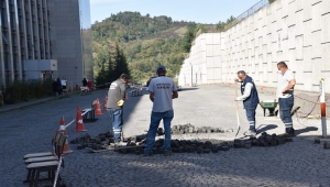 Kdz. Ereğli Belediyesi, Devlet Hastanesi Acil Yolunu Yapıyor