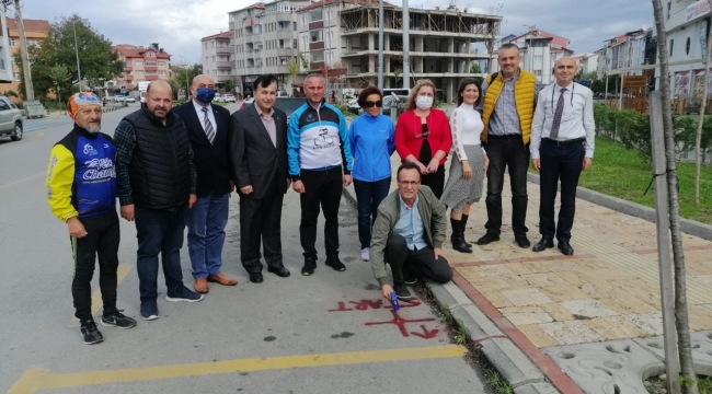 “Koşabiliyorken koş” sloganıyla yapılacak ödüllü koşunun parkur ölçümü yapıldı