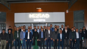 MÜSİAD üyeleriyle bir araya geldi