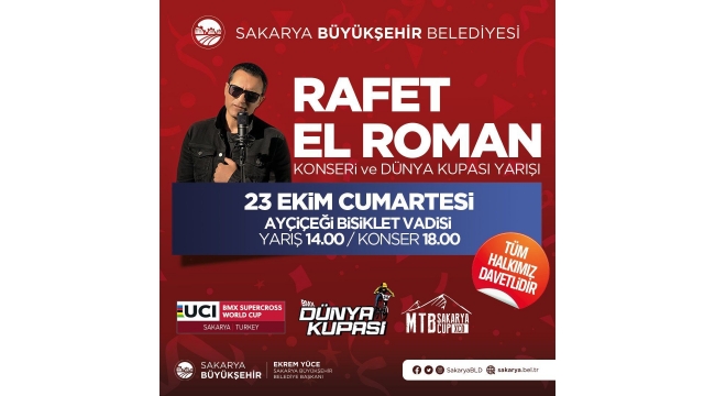 Rafet El Roman Ayçiçeği Vadisi'ne geliyor