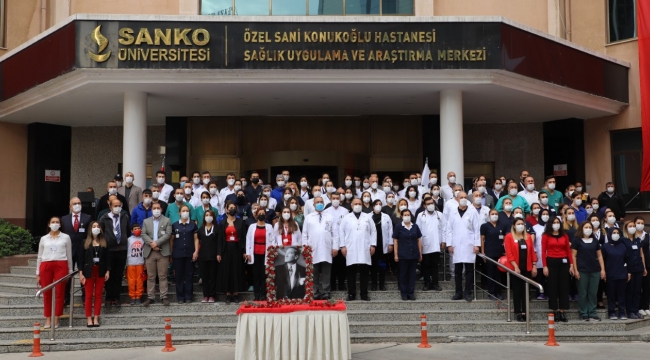 SANKO Üniversitesi Hastanesi’nde, Cumhuriyet Bayramı kutlandı