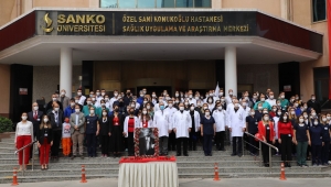 SANKO Üniversitesi Hastanesi’nde, Cumhuriyet Bayramı kutlandı