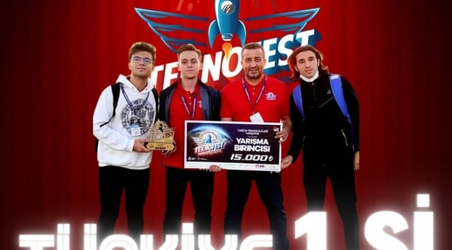 Teknofest şampiyonlarını Özsoy ağırladı