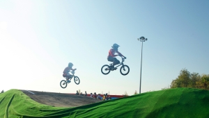 Türkiye'de bir ilk: BMX Dünya Kupası'nda kıyasıya mücadele başladı