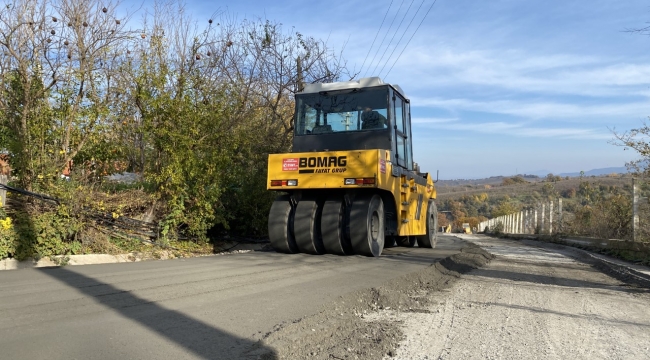 40 kilometrelik beton yol imalatında sona gelindi
