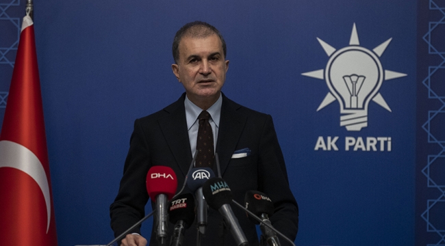 AK Parti Sözcüsü Çelik: Cumhur İttifakı'nın adayı Cumhurbaşkanı Recep Tayyip Erdoğan'dır