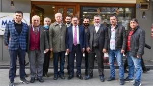 BAŞKAN DEMİR ÇİFTLİK ESNAFIYLA BULUŞTU