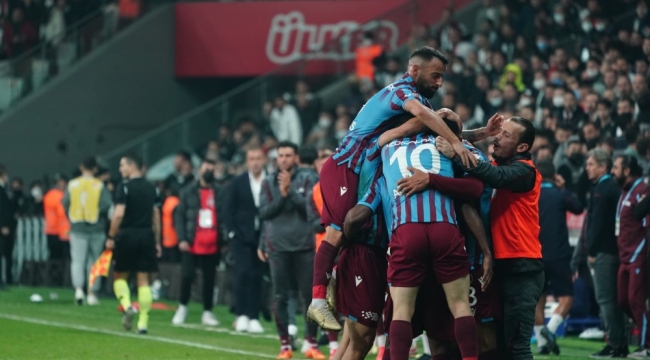 Beşiktaş 1-2 Trabzonspor