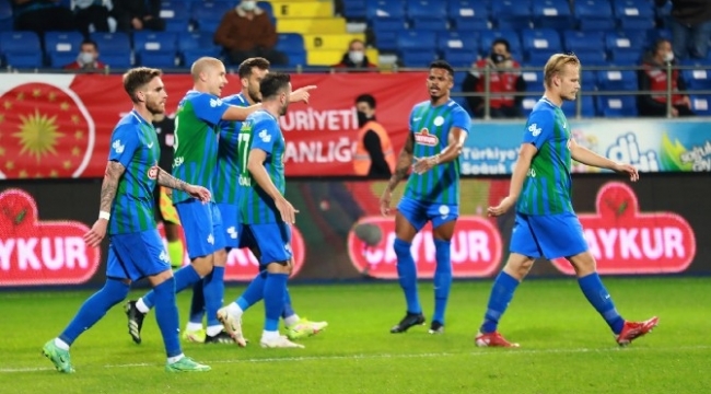 Çaykur Rizespor 2 - 0 Aytemiz Alanyaspor