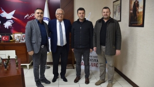 Çorlu Belediye Başkanı Ahmet Sarıkurt, Başkan Posbıyık'ı Ziyaret Etti