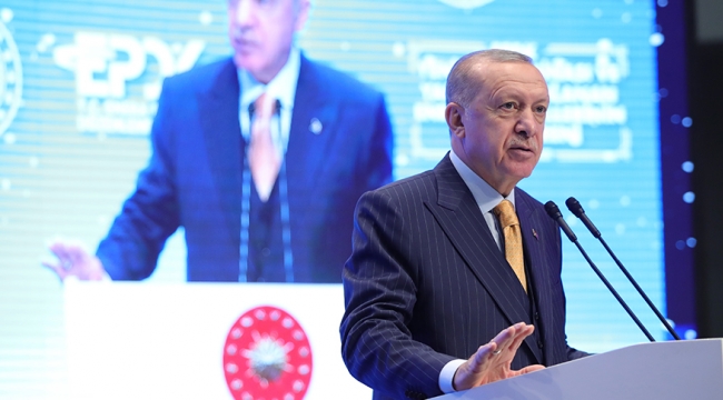 Cumhurbaşkanı Erdoğan, EPDK Hizmet Binası ve Yapımı Tamamlanan Enerji Santrallerinin Açılış Töreni'nde konuştu