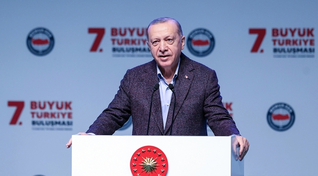 Cumhurbaşkanı Erdoğan, Memur-Sen Büyük Türkiye Buluşması'nda konuştu
