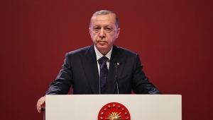 Cumhurbaşkanı Erdoğan, Türk Konseyi Devlet Başkanları 8. Zirvesi'nin basın toplantısında konuştu