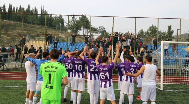 DERBİYİ EREĞLİ BELEDİYESPOR KAZANDI