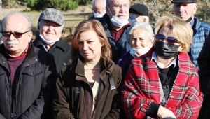 Elif Köse, Emekli Öğretmenlerle Fidan Dikti