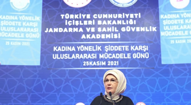 Emine Erdoğan, Kadına Yönelik Şiddete Karşı Uluslararası Mücadele Günü Paneli’ne katıldı