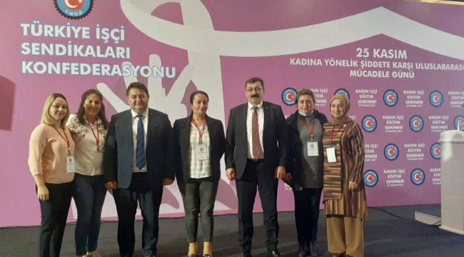 GMİS, TÜRK-İŞ Kadın İşçi Eğitim Seminerinin açılışına katıldı