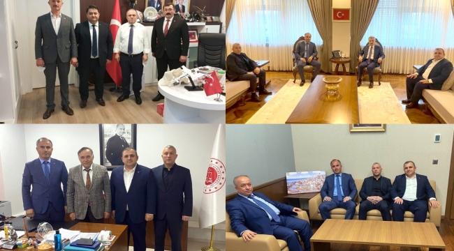GMİS Yönetimi Ankara'da ziyaretlerde bulundu