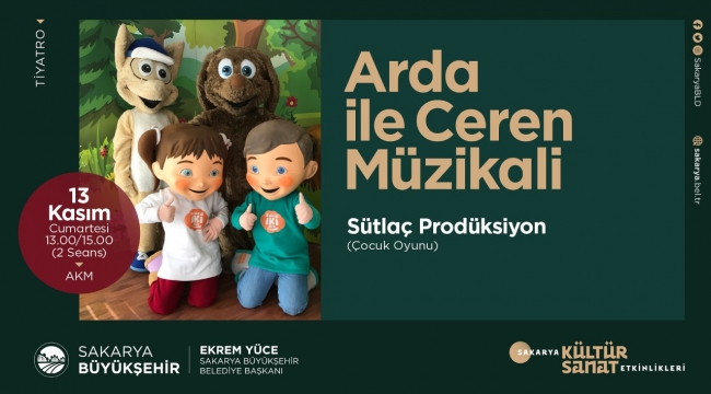 Hafta sonu çocuk oyunu ile şenlenecek