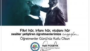 Halil Posbıyık Öğretmenler Günü'nü Kutladı