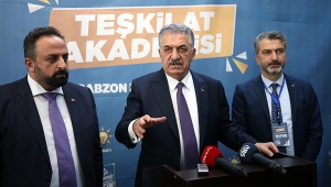 Hayati Yazıcı Trabzon'da konuştu
