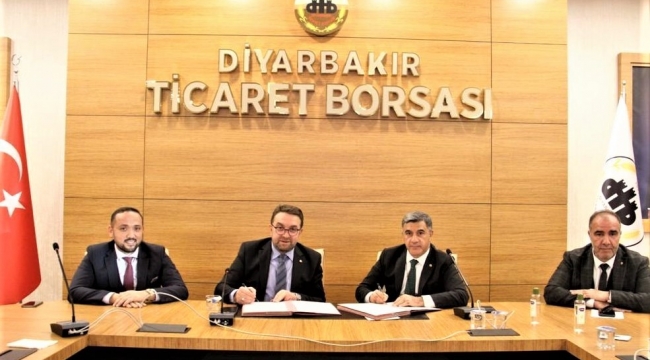 İki Ticaret Borsası arasında Rize ve Diyarbakır kardeşlik protokolü de imzalandı