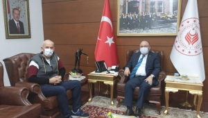 KGD Başkanı Emen, Vali Tutulmaz ile görüştü