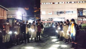 Madenci, ocaktan acil çıkış tatbikatı yaptı