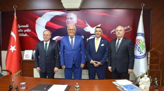 MHP Milletvekili Dr. Hayati Arkaz'dan Başkan Posbıyık'a Ziyaret