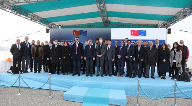 RİZE ATIKSU ARITMA TESİSİ’NİN TEMELİ ATILDI