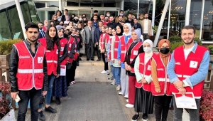 RİZE KIZILAY 1 NOLU EN YAŞLI ÜYESİYLE KIZILAY HAFTASINI KUTLUYOR