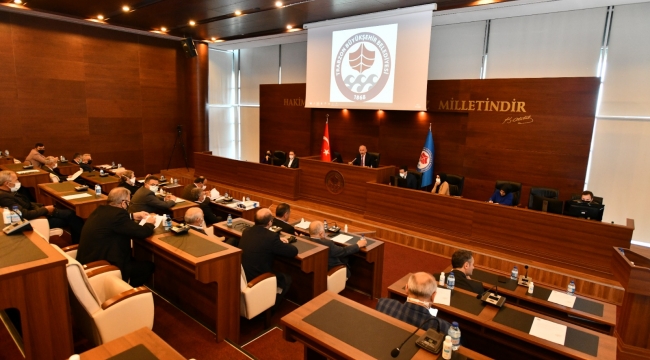 Trabzon Büyükşehir Belediyesi 2022 yılı mali bütçesi kabul edildi