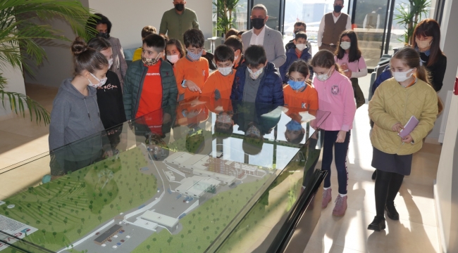 Trabzon Büyükşehir Belediyesi,öğrencilere sıfır atık bilinci aşılıyor