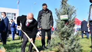 TRABZON’DA FİDANLAR TOPRAKLA BULUŞTU