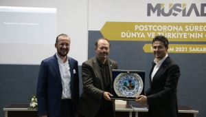 YUSUF KAPLAN MÜSİAD’DA KONFERANS GERÇEKLEŞTİRDİ