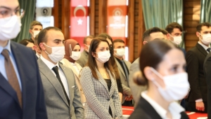 114 ADAY MEMUR YEMİN EDEREK ASALETLERİNİ ALDI
