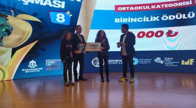 8. İnovasyon Yarışması”nda Türkiye birincisi oldu